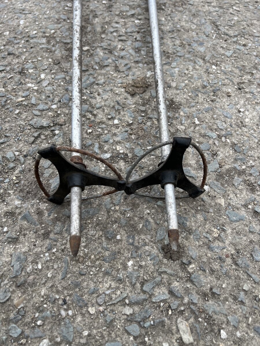 Sjezdové hole, hůlky Massag de Luxe 130 - 2