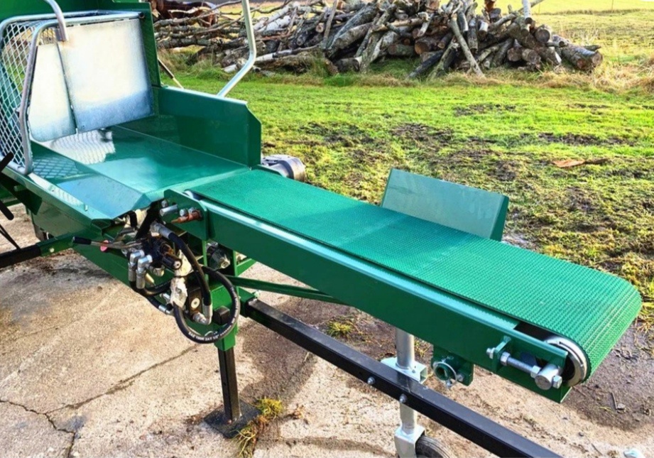 linka na dřevo, poloautomat na dřevo, štípačka dreva - 2