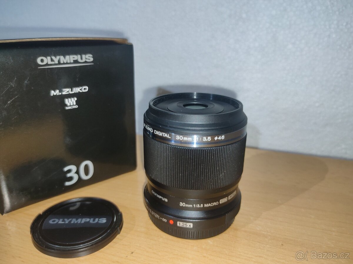 Prodám makro 30mm f:3.5 od Olympus - 2