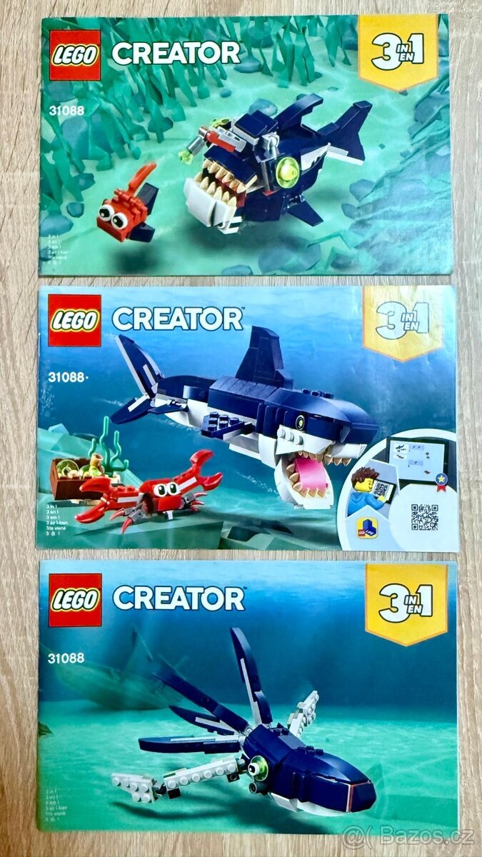 Lego Creator 31088 Tvorové z hlubin moří - 2
