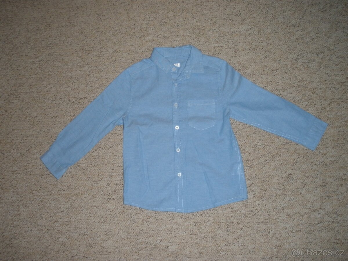 CHLAPECKÉ KOŠILE VEL.110 - 2