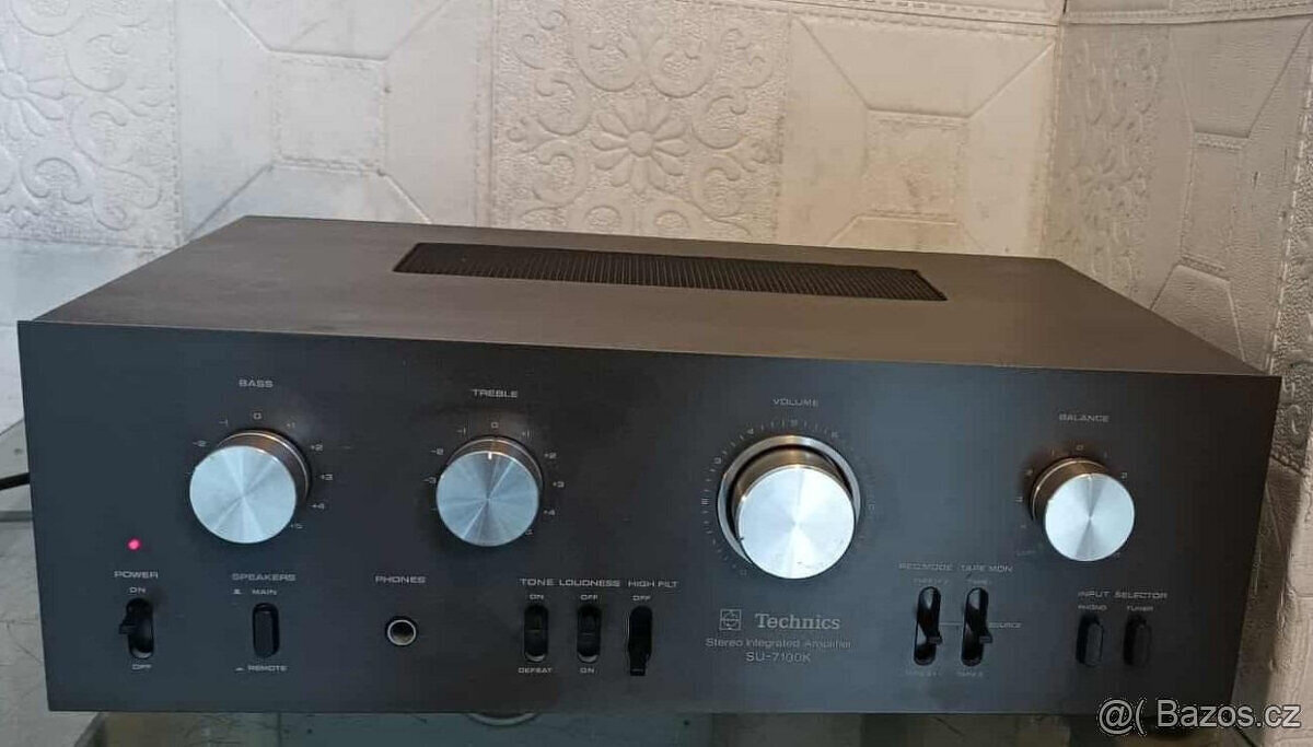 Prodám pěkný zesilovač-TECHNICS SU-7100K - 2