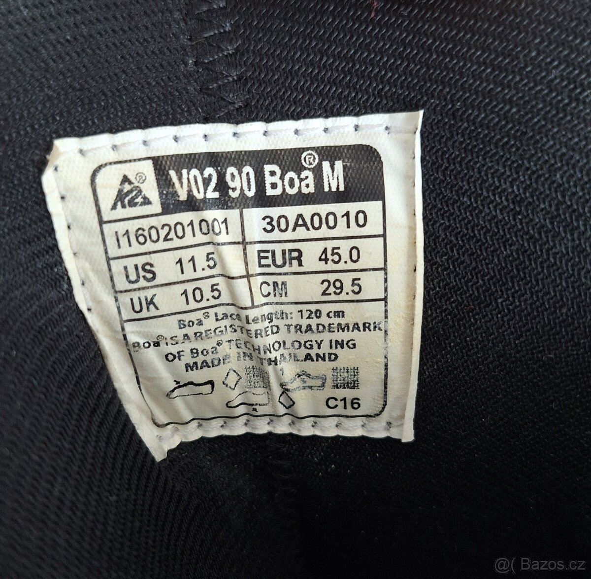 Kolečkové brusle K2 V02 90 Boa M,vel.45 - 2