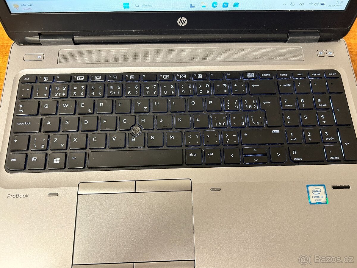 HP ProBook 650 G2 15,6 palců - 128 GB - 2