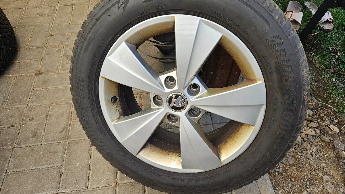 Zimní Sada Alu 5x112 205/60 R16 Škoda Karoq Octavia - 2