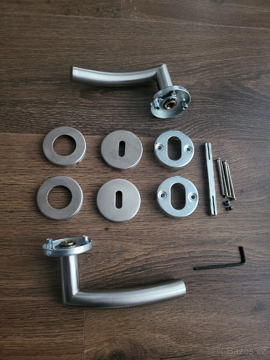 Nerezové kování 14 párů (28 kusů) cena za pár - 2