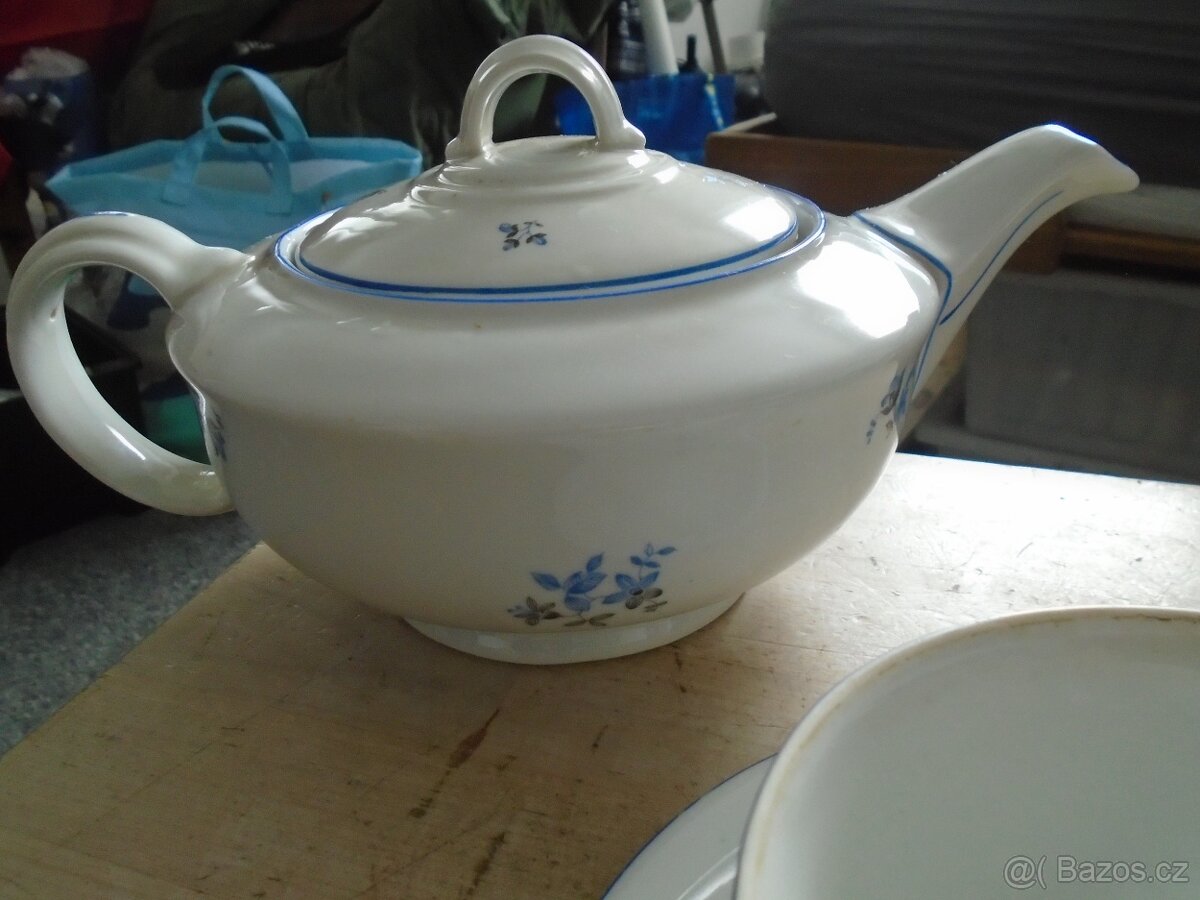 Stará, čajová souprava pro dva. - 2
