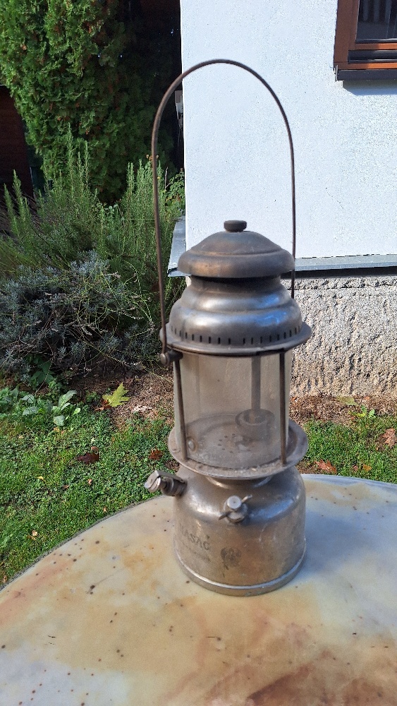 Petrolejová lampa HASAG - 2