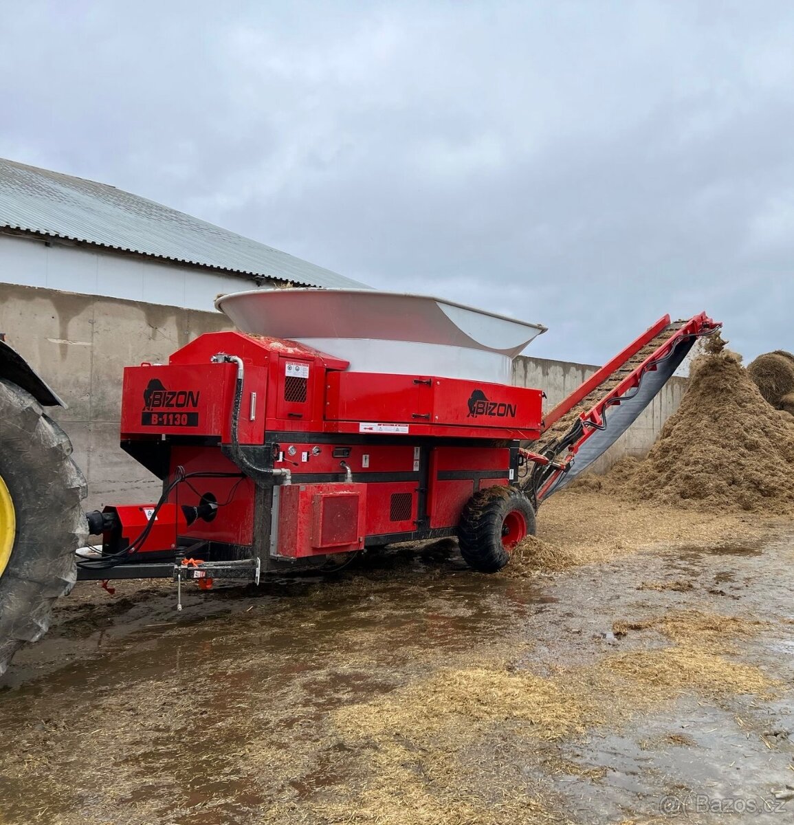 Drtič slámy pro přípravu krmné dávky pro dobytek - BIZON - 2