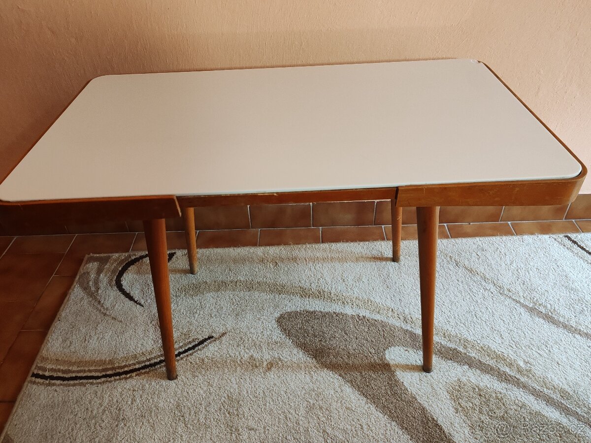 Retro sada křesel a stoly - 2