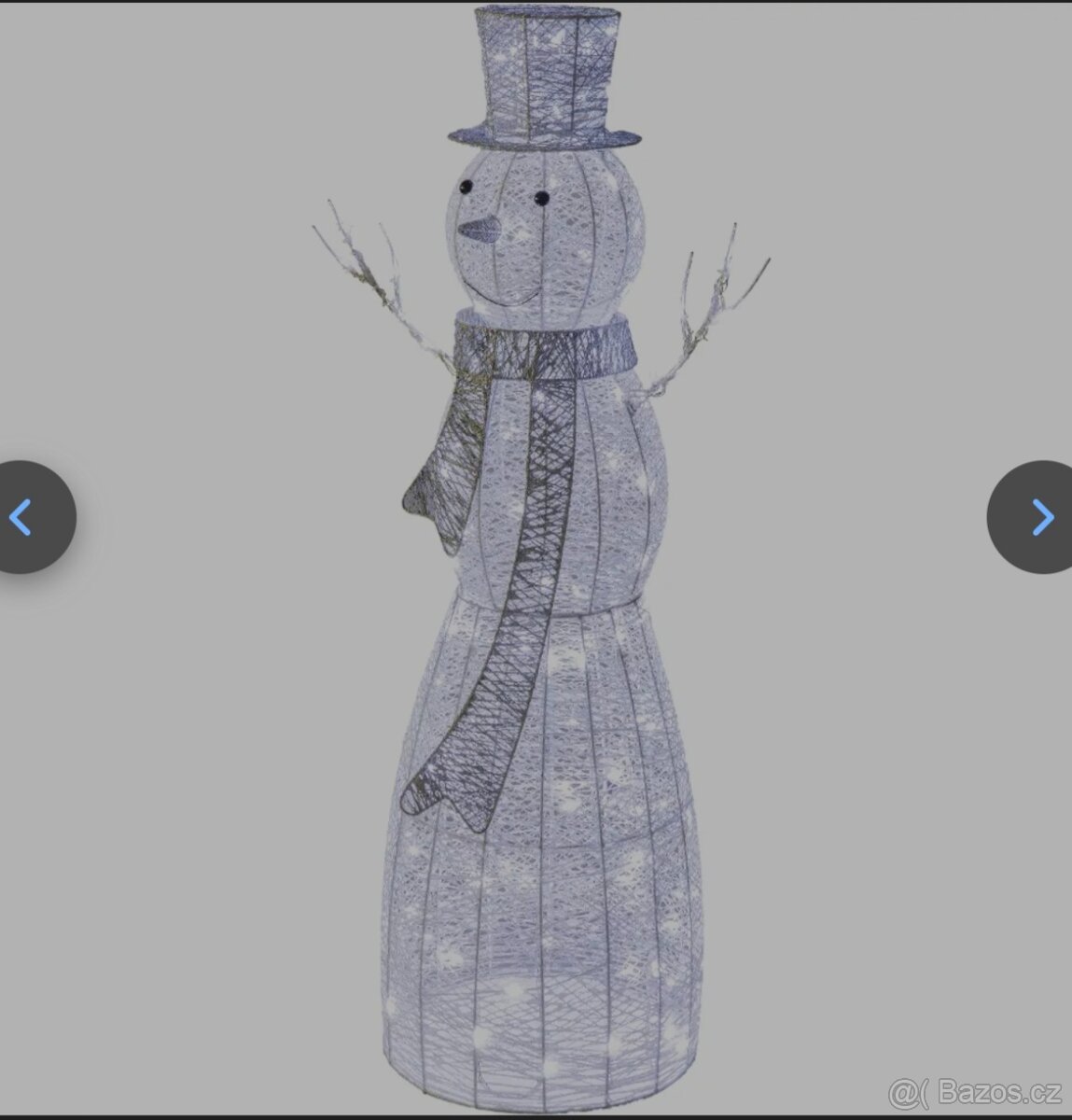 Vánoční sněhulák Retlux RXL 401 120 LED světel nový - 2