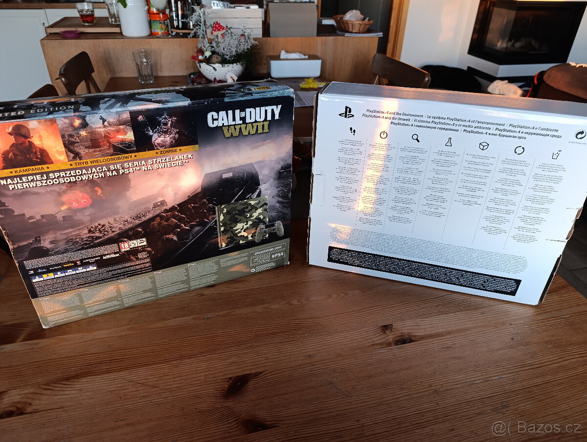 herní konzole SONY Playstation 4 - 1TB + 2x ovladač bezdrát - 2