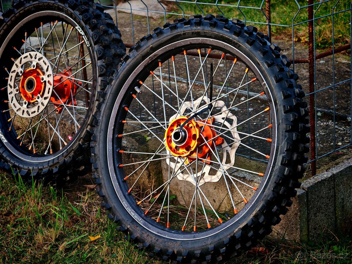 SM PRO kola 21/19 na KTM sxf 250