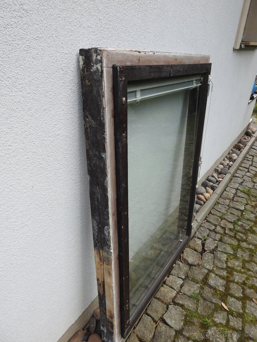 dřevěné okno - 2