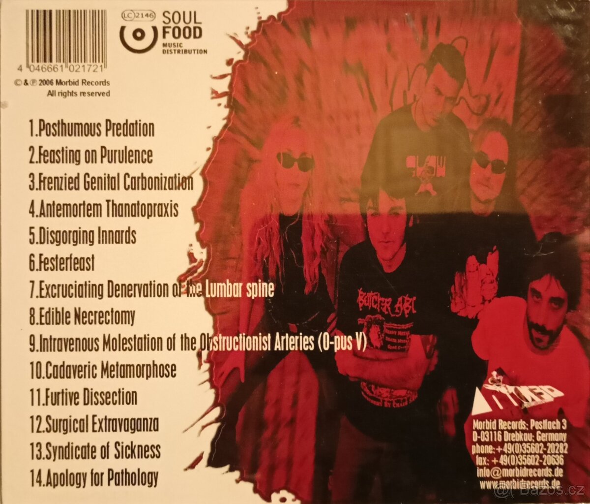 HAEMORRHAGE - Apology for Pathology (CD) - 2