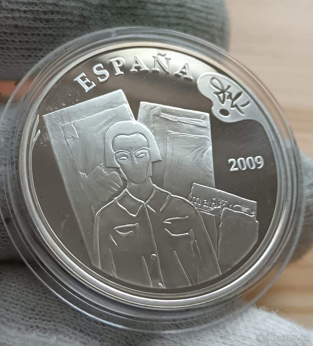 Stříbrná mince 10 € Španělsko - 2