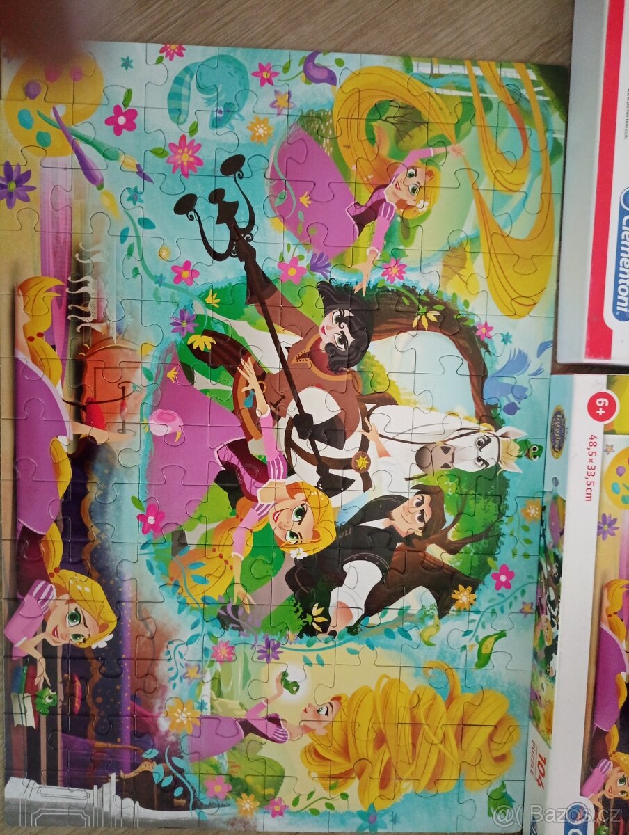 Puzzle pro děti od 6 let, 104 dilku - 2