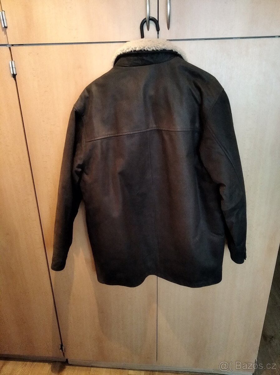 Kožená bunda velikosti , s , - 2