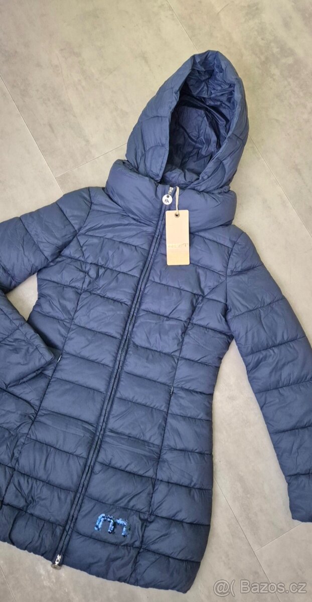 Elegantní zimní bunda MET modrá - 2