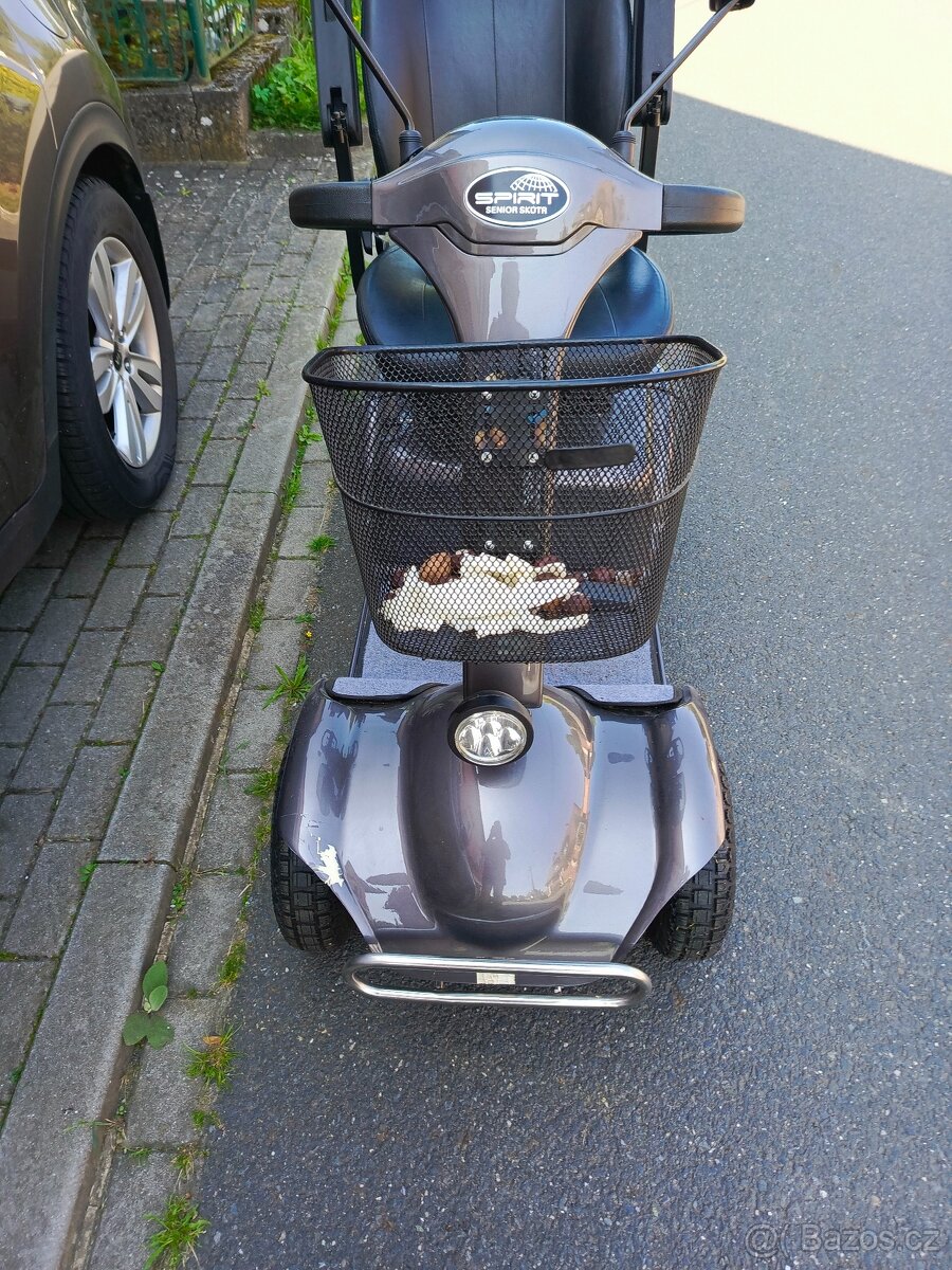 Elektrický skútr SPIRIT pro seniory/ZTP model COMFORT - 2