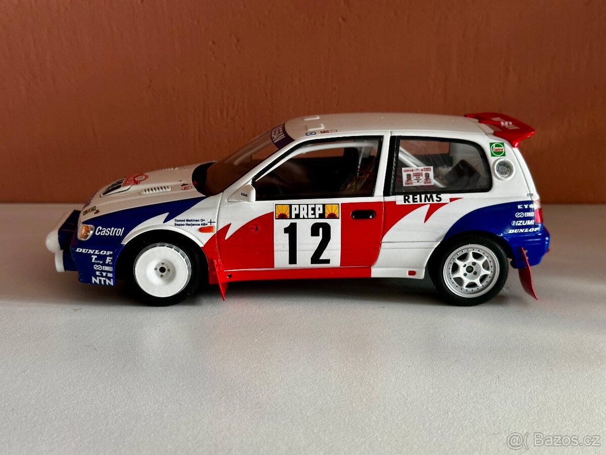 Nissan Sunny GTi-R - T. Mäkinen - rally Monte Carlo 1992 - 2