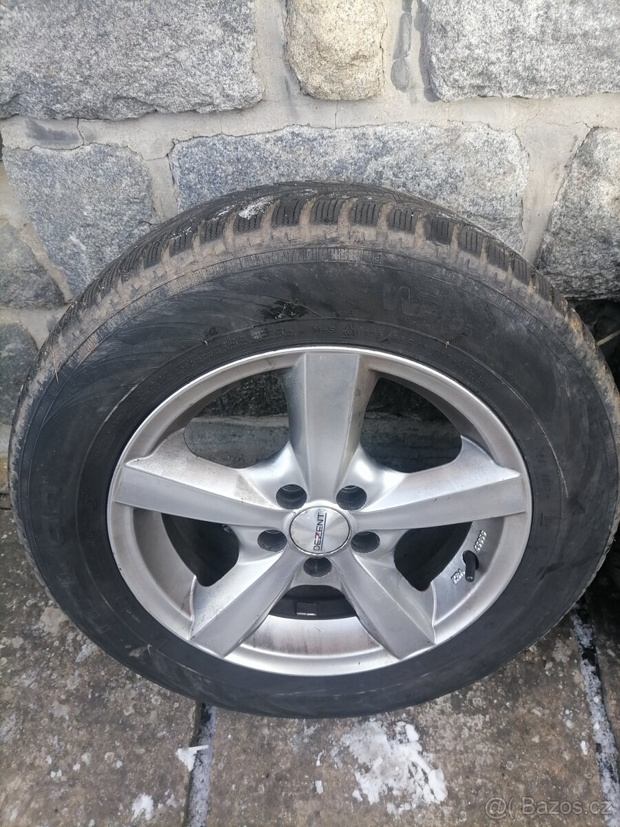 Prodám kola 5x100 r15 octavia - 2