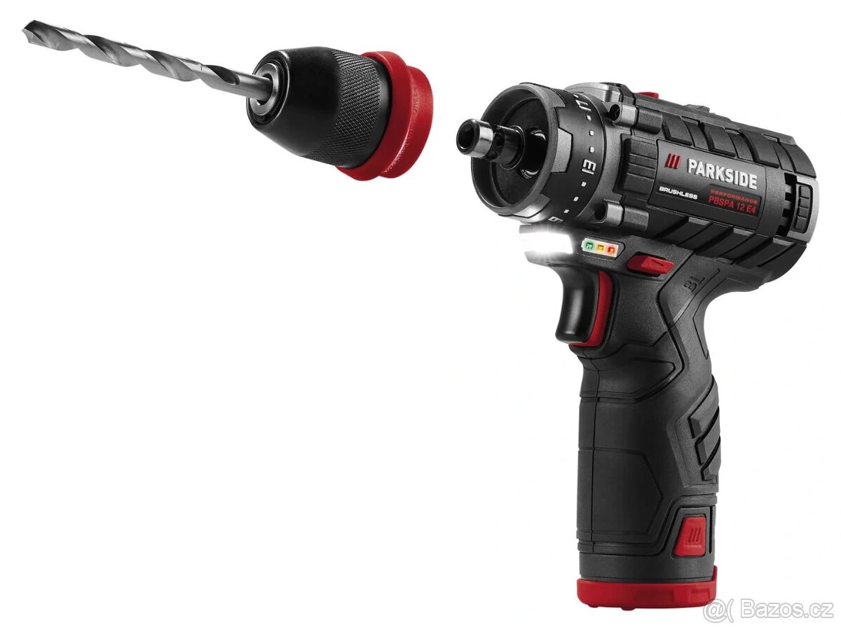 Aku vrtací šroubovák PBSPA 12 E4 PARKSIDE PERFORMANCE-SADA - 2