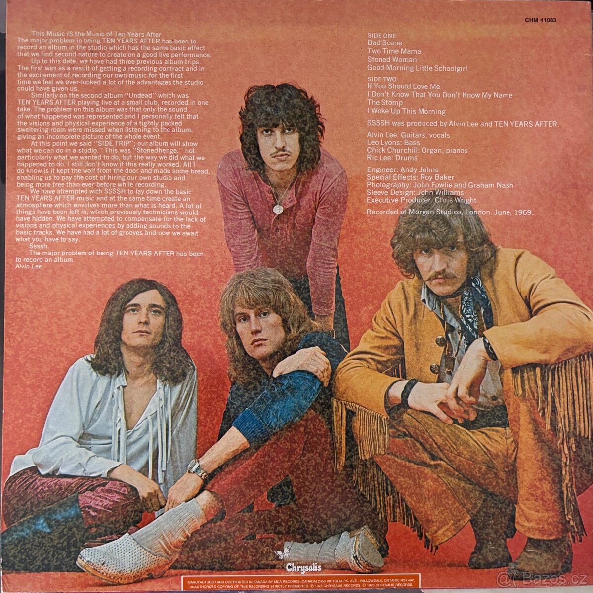 Ten Years After — Ssssh. LP - 2