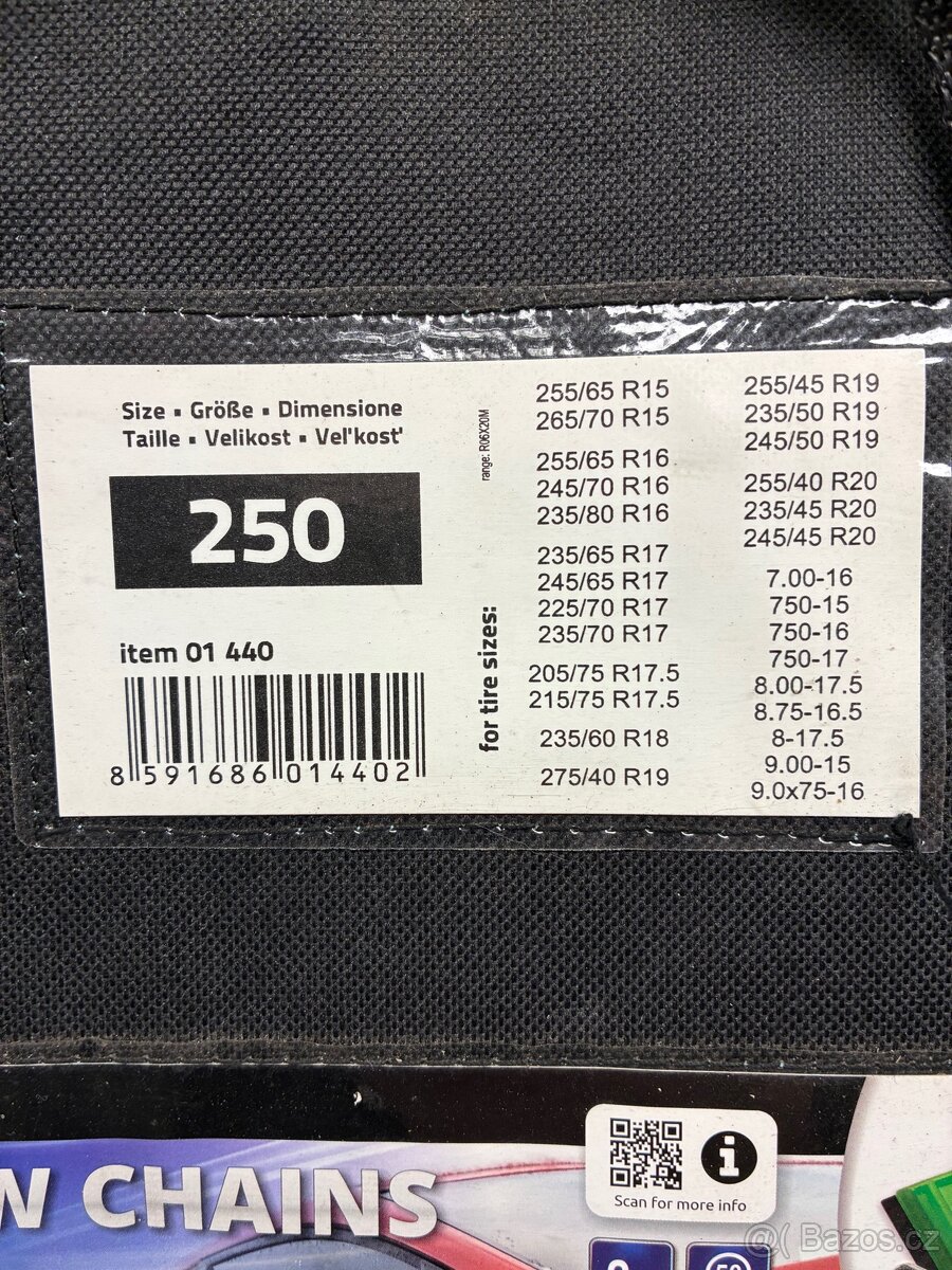 Sněhové řetězy Comapss 250 - 2