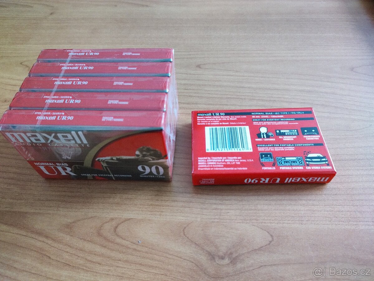 Audiokazety Maxell - 2