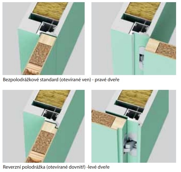 Skryté zárubně + interiérové dveře - Porta HIDE - 2