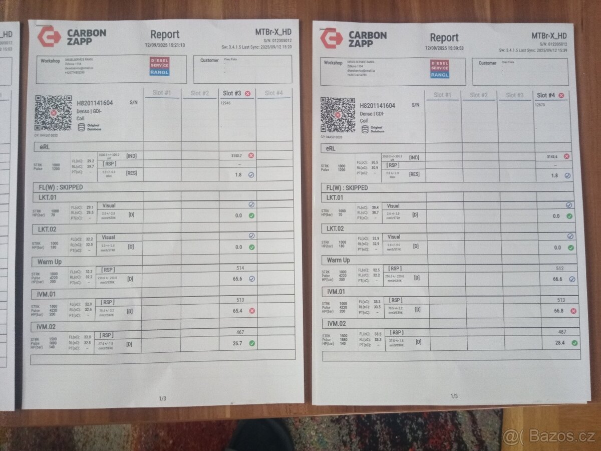 Vstřikovače Renault 1.2 Tce - 2