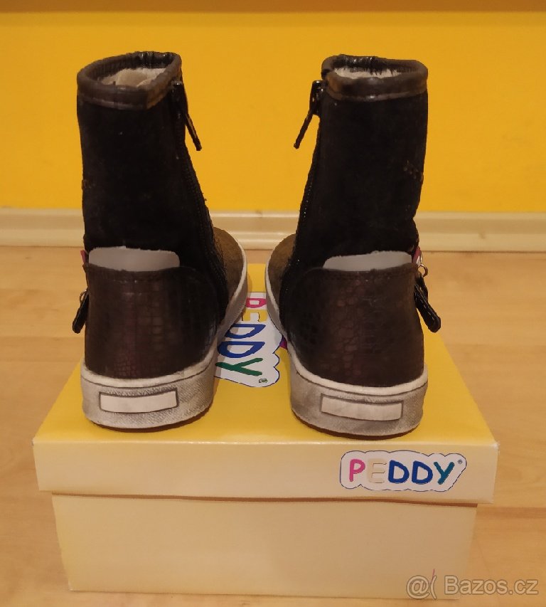 PEDDY dívčí kozačky vel. 26 - 2