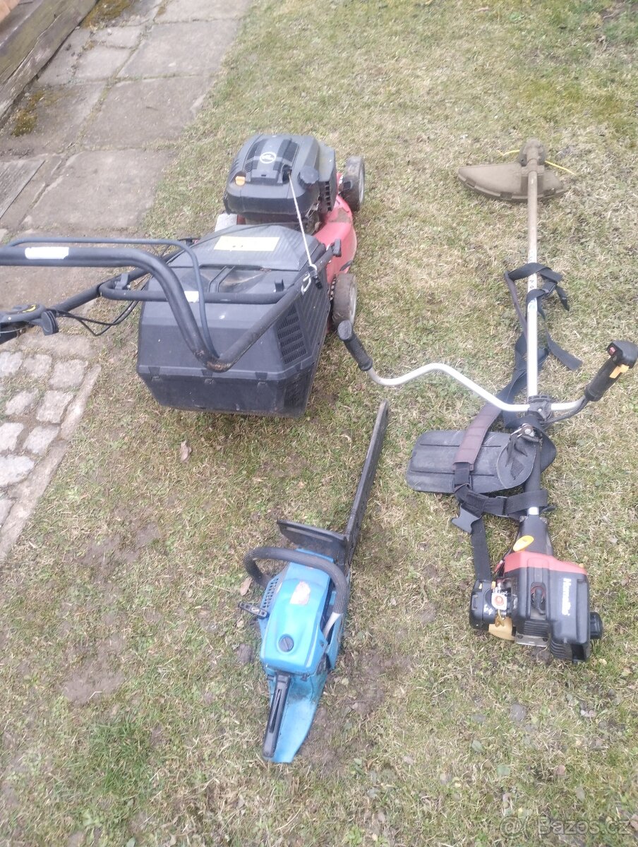 Zahradní technika k opravě - 2
