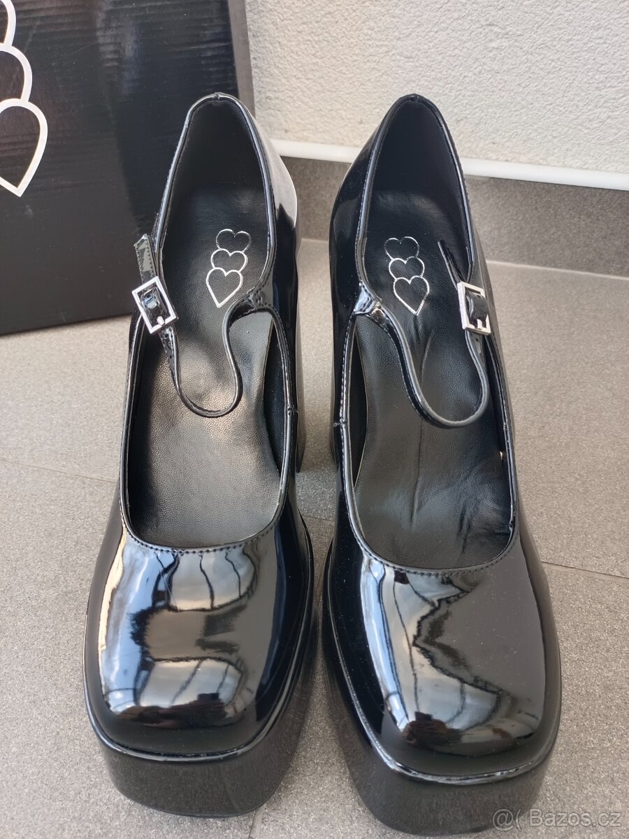 Koi Footwear lodičky na platformě 40 - 2