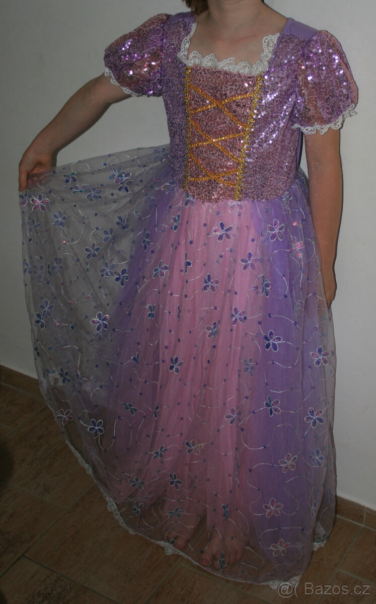 Šaty pro princeznu - růžové - 2