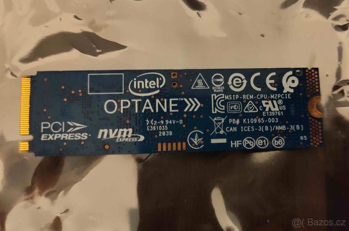 Intel Optane Memory H10 32GB + 512GB (M.2 2280 NVMe) - 2