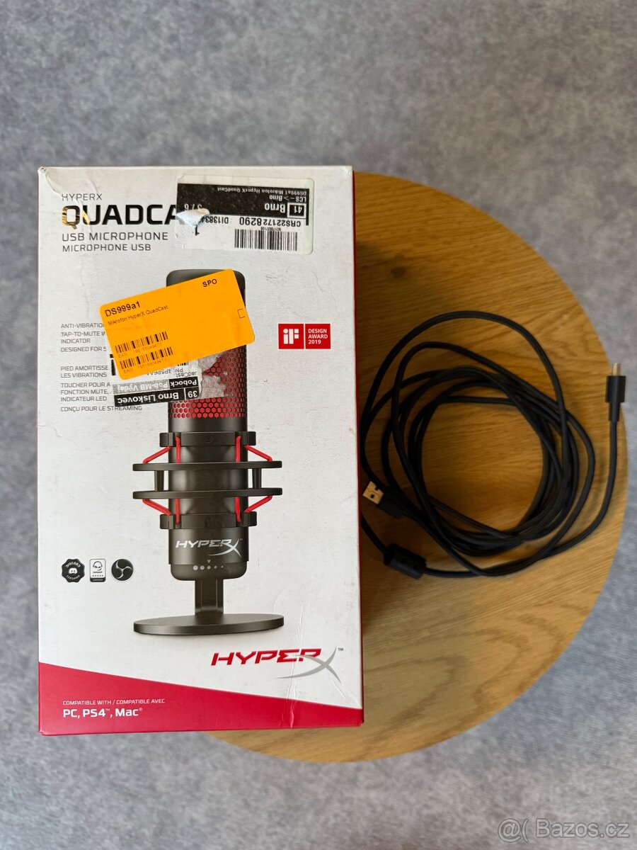 HyperX QuadCast mikrofon - 2