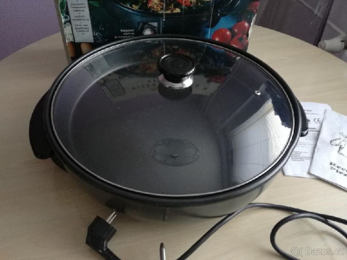 Pizza/paella elektrická pánev - 2