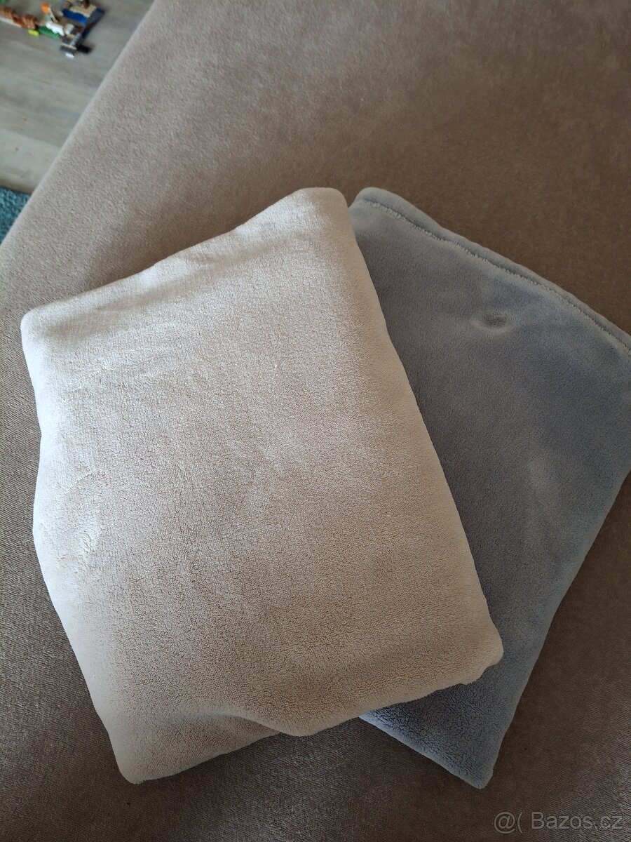 2x Beránková deka - 2