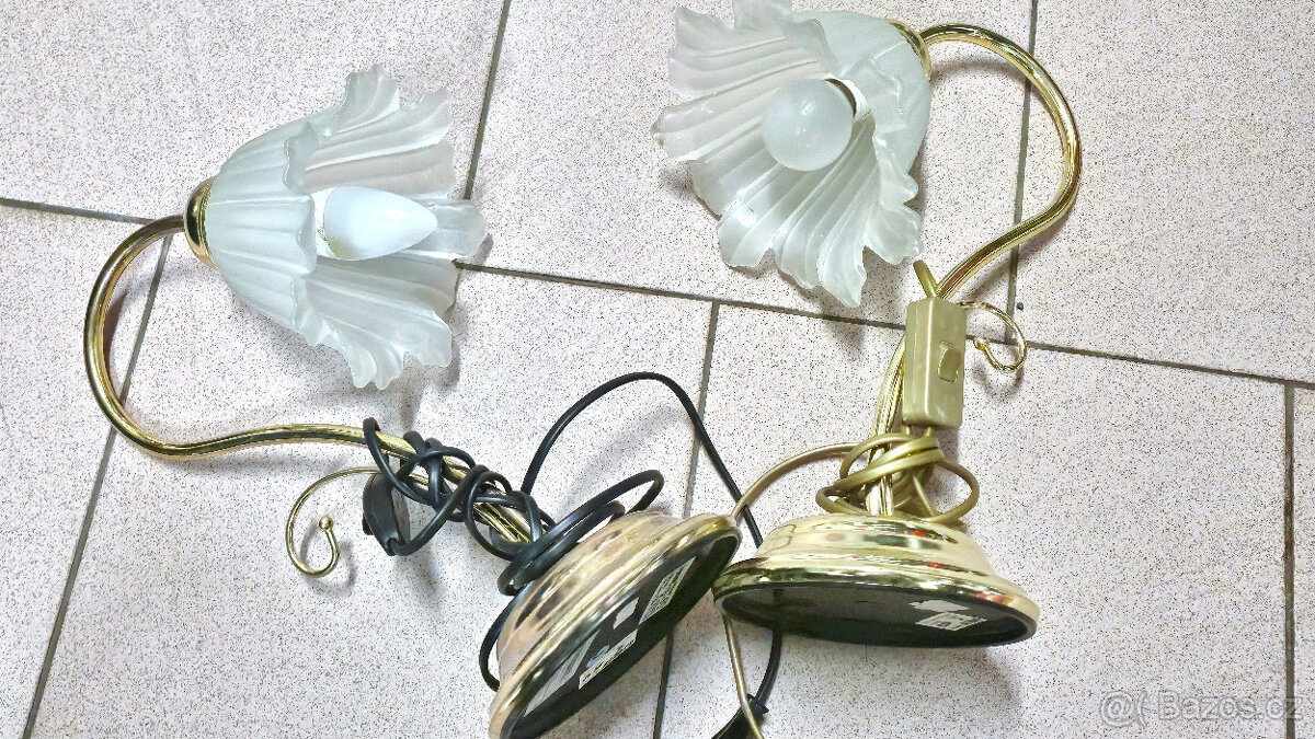 Dvě nádherné stolní lampy - 2