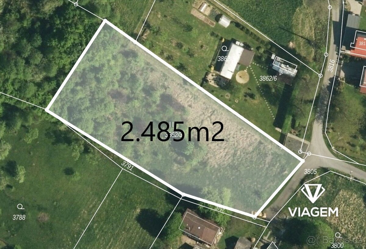 Spekulační - rezidenční 2 485 m² - 2