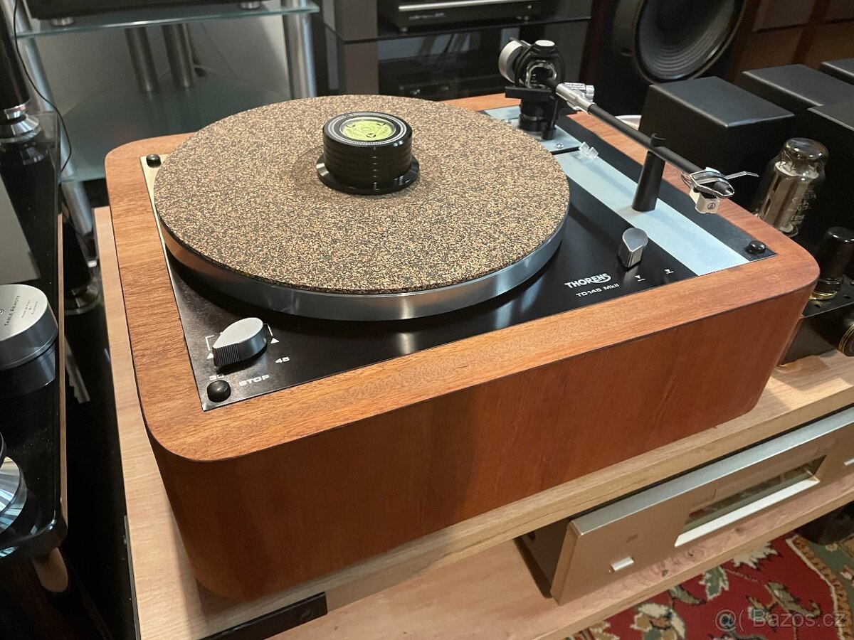 přestavba gramofonu THORENS TD 145 MK - 2