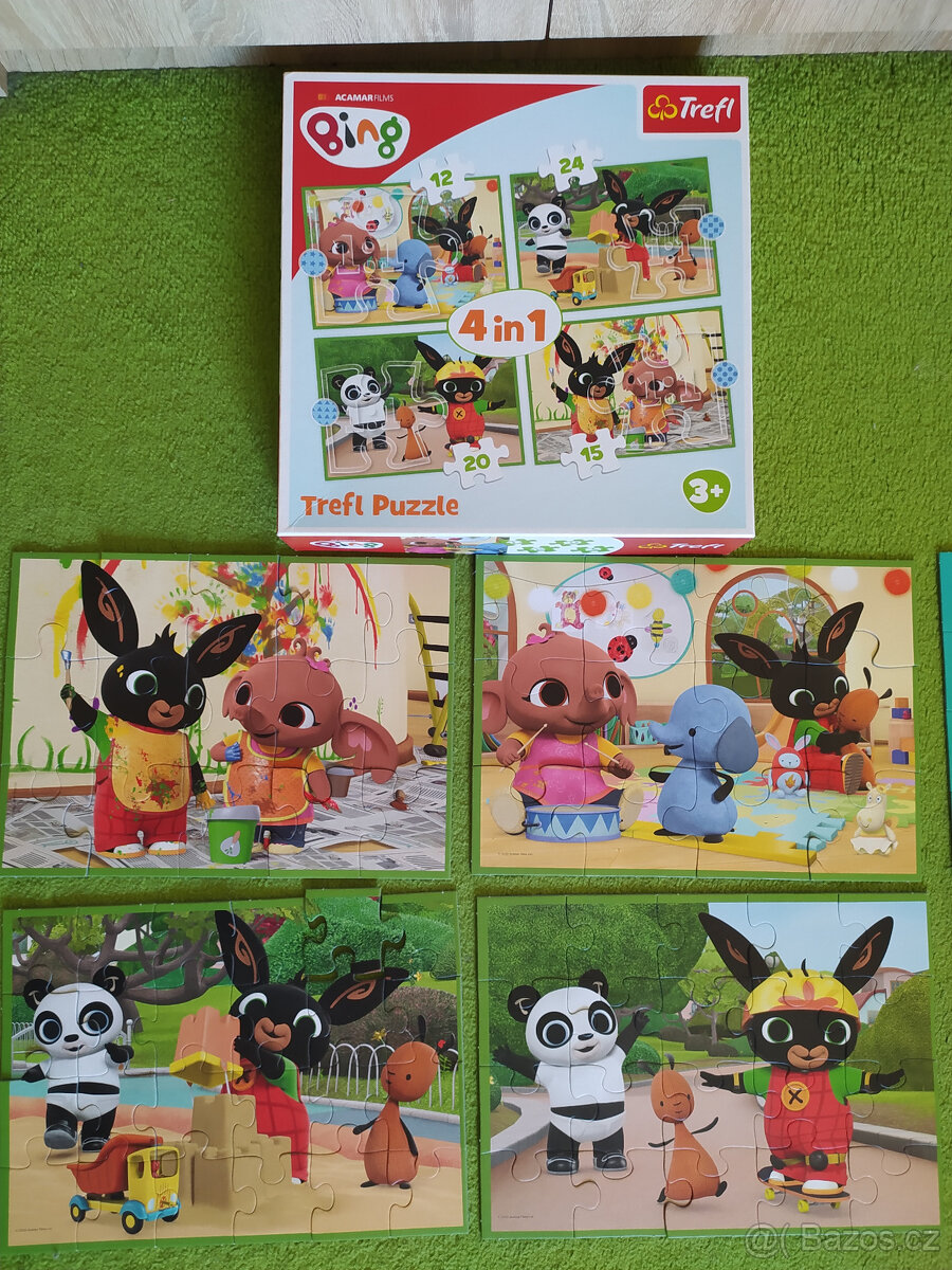 puzzle 3+ Bing,Pepina,Paw Patrol - 2