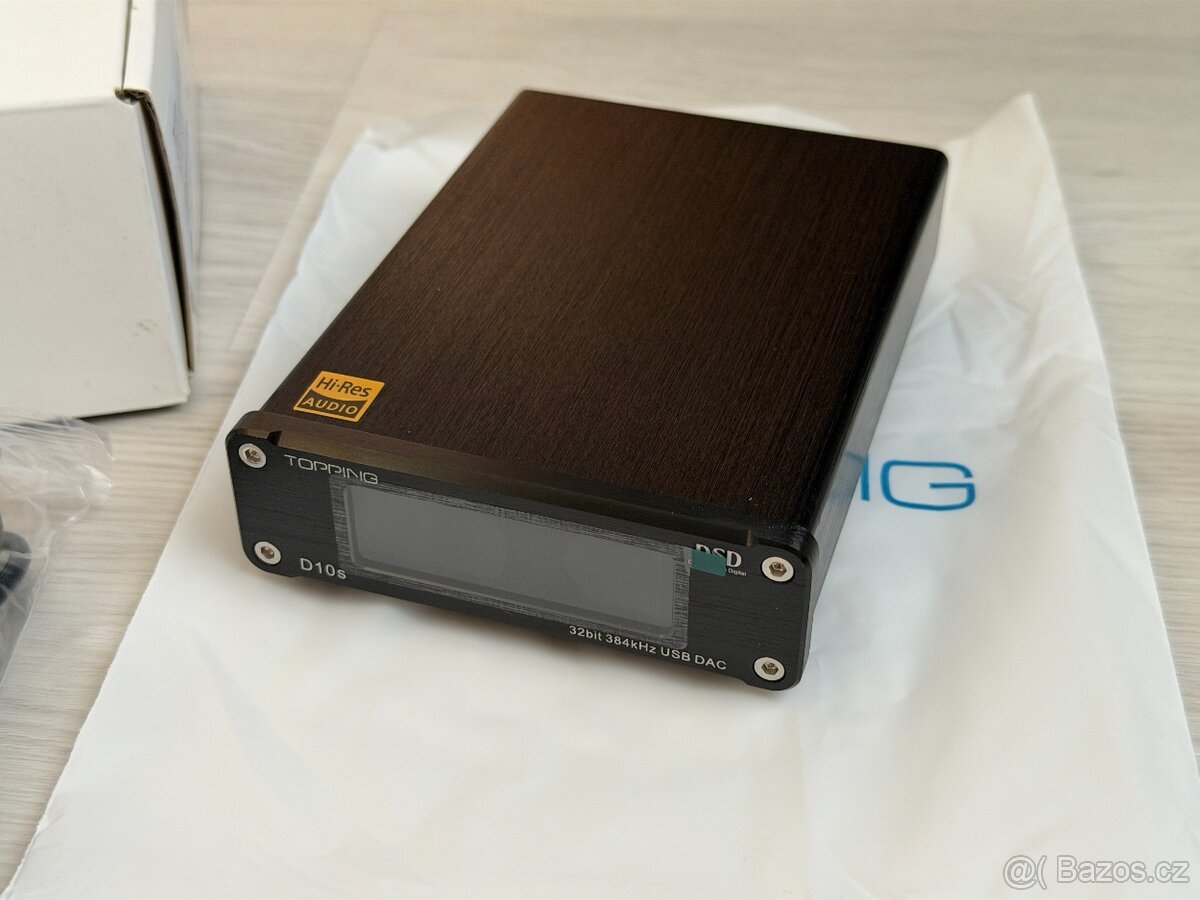 USB DAC Topping D10s Black - 2