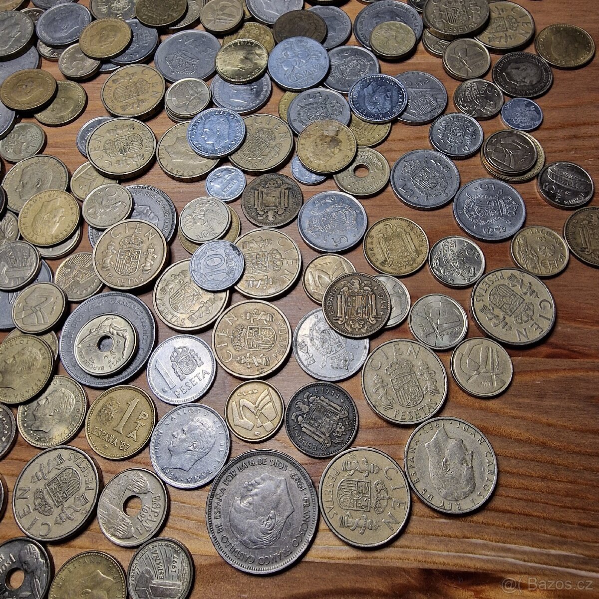 Mince Španělsko 255 ks různé ročníky a hodnota - 2
