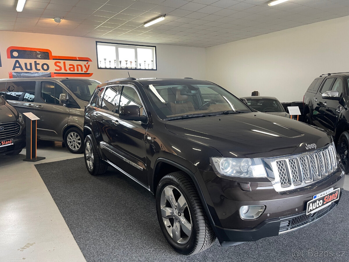 Jeep Grand Cherokee 3.0CRD Overland Summit, nové ČR, 2maj.
