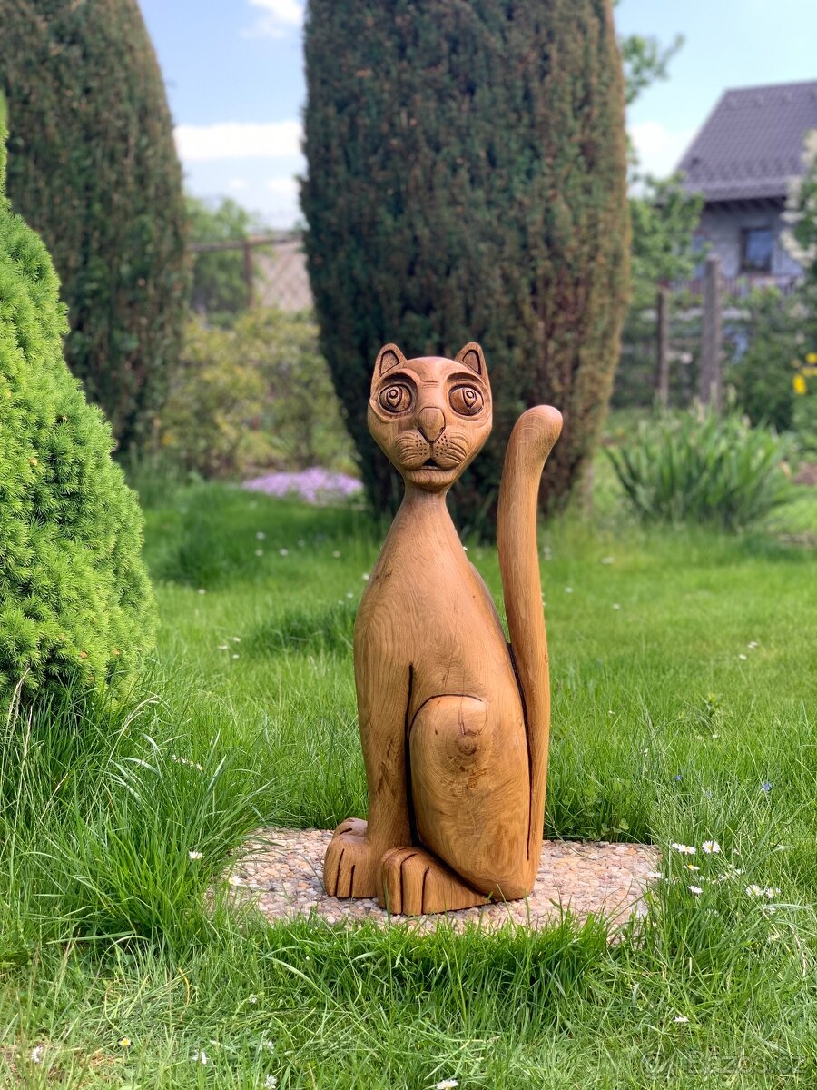 Dřevěná socha - 2