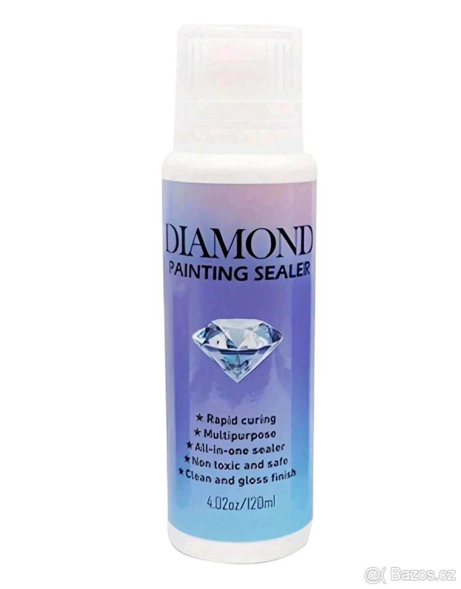 Fixační lepidlo pro diamantové malování, nové nepoužité, 1 - 2