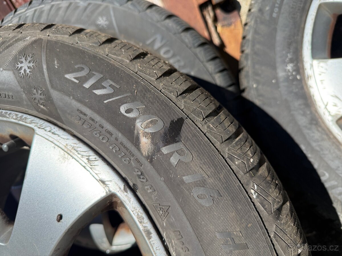 ALU 5x112 r16 zimní 215/60/16 7.5mm - 2